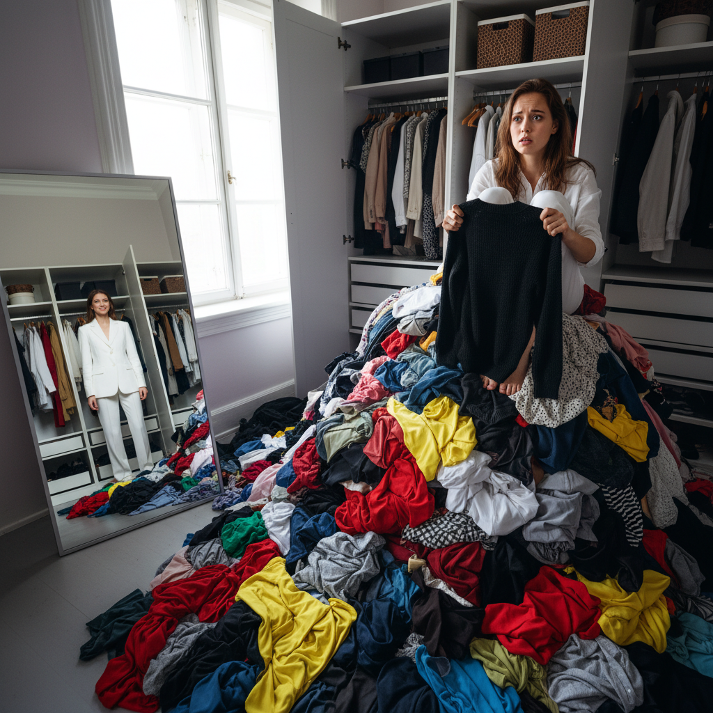 Эта гора одежды в шкафу вас ненавидит: как вернуть радость и уверенность?