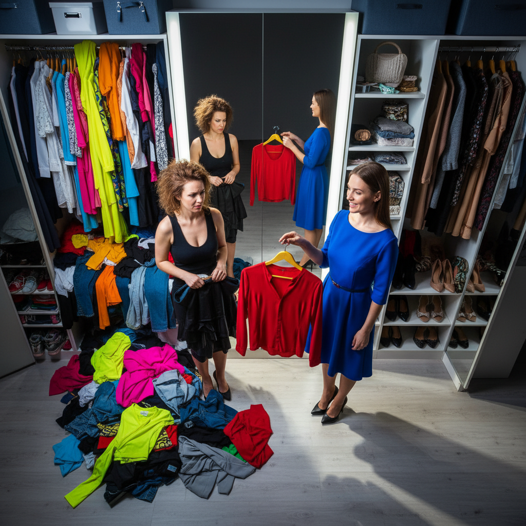 Эта вещь разрушает вашу самооценку каждое утро, и она висит в вашем шкафу