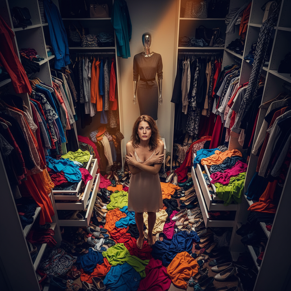 Почему ваш шкаф ломится от одежды, а вы каждый день чувствуете себя голой?