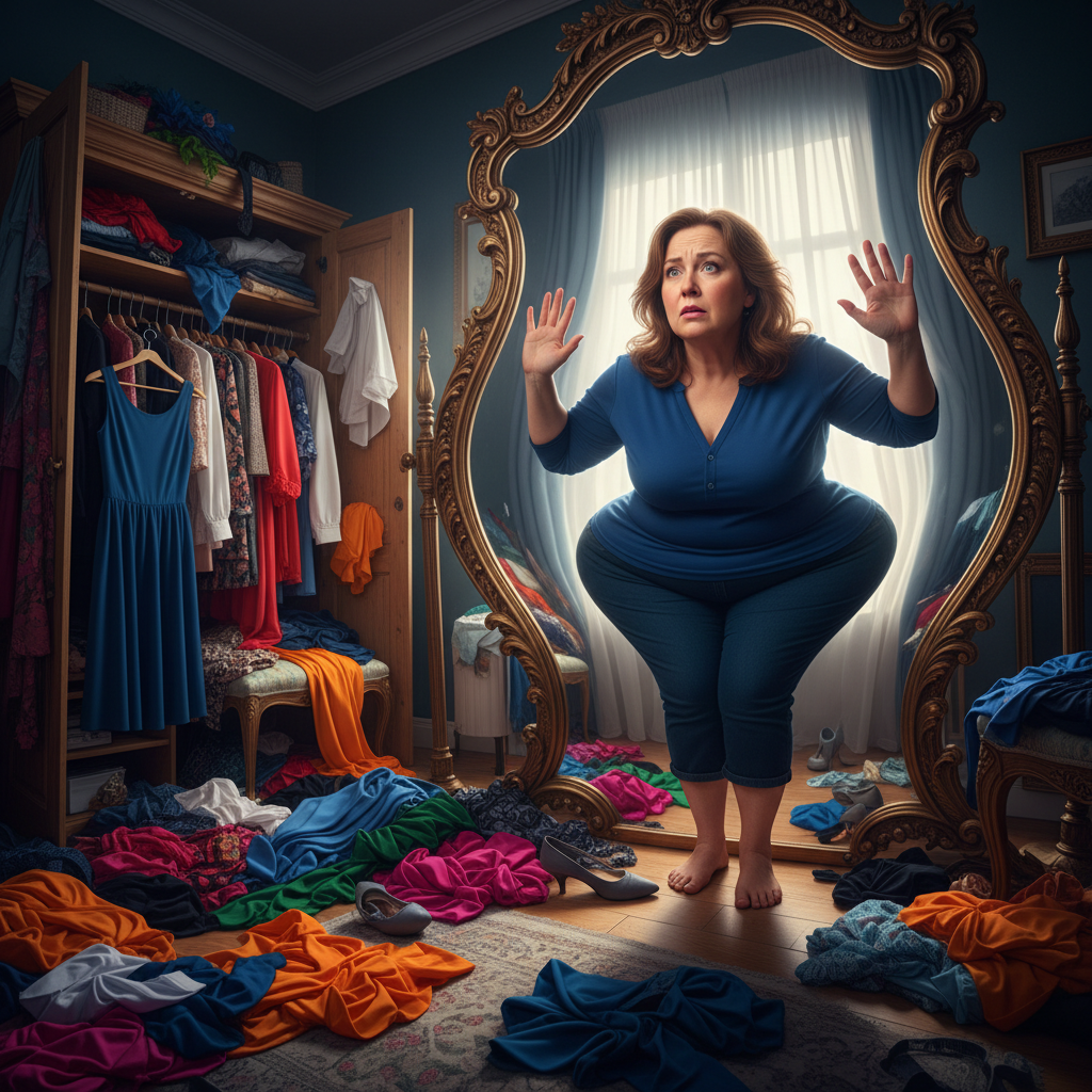 Почему ваше отражение лжет, делая вас полнее, чем вы есть, и как это остановить?